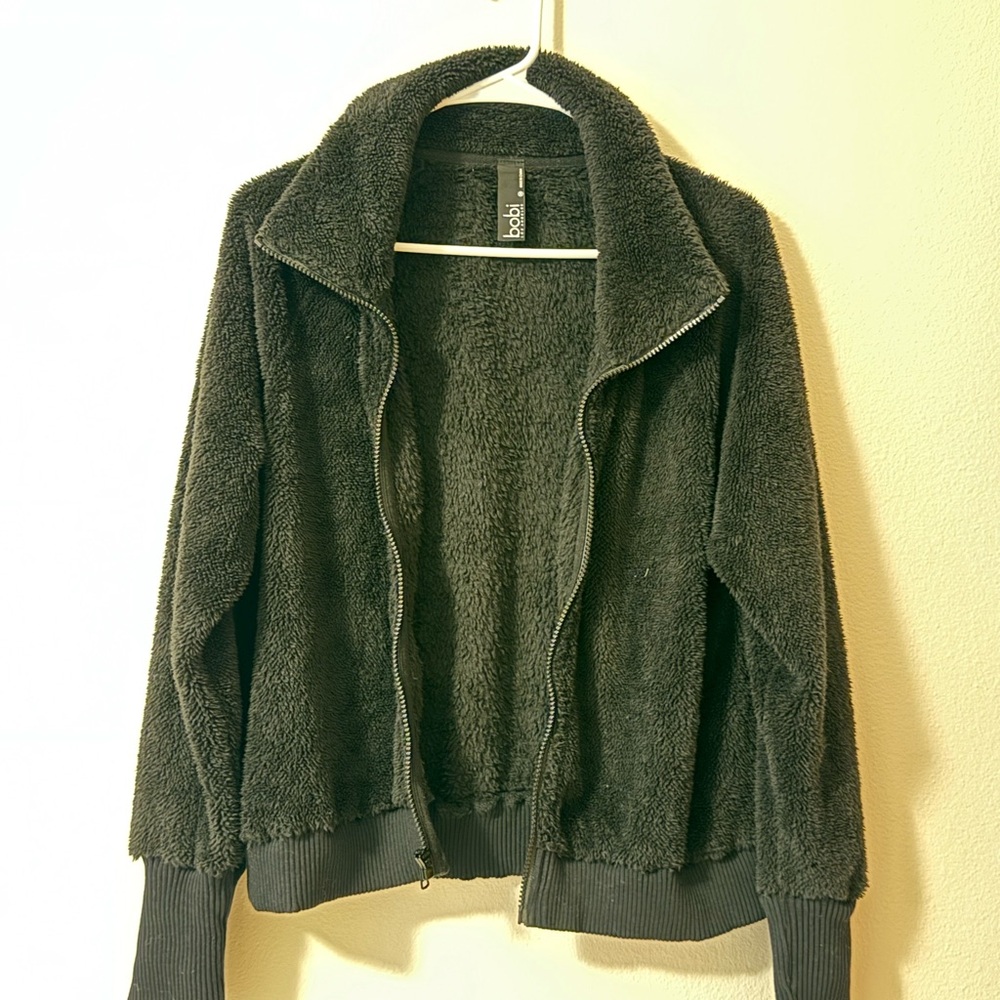 bobi Charcoal Fleece Jacket